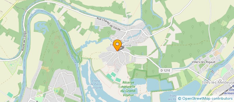 localisation de l'entreprise MONSIEUR ALLAN MORJON  CONGIS-SUR-THEROUANNE