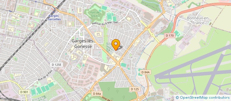 localisation de l'entreprise MONSIEUR ALLAN PANDIANE  GARGES-LES-GONESSE