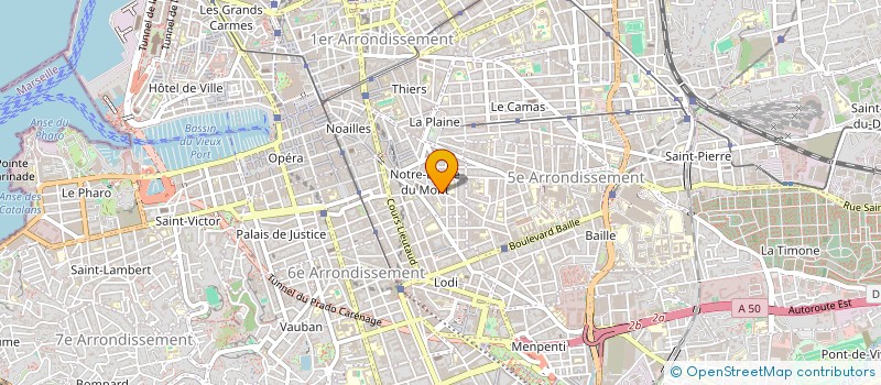 localisation de l'entreprise MONSIEUR ALLAN PAQUIGNON à MARSEILLE