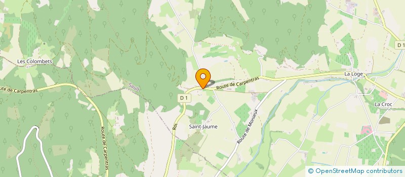 localisation de l'entreprise MONSIEUR ALLAN PELET  SAULT