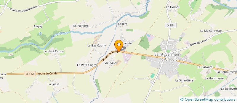 localisation de l'entreprise MONSIEUR ALLAN PELLUET  CONDE-EN-NORMANDIE