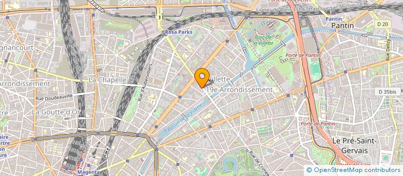 localisation de l'entreprise MONSIEUR ALLAN PEREZ  PARIS