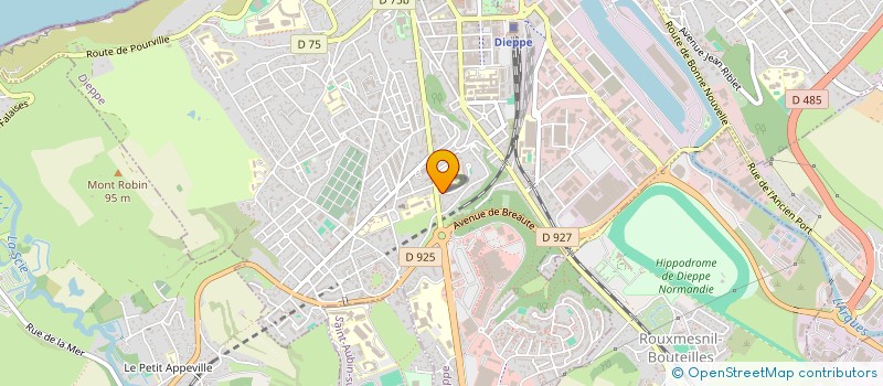 localisation de l'entreprise MONSIEUR ALLAN PION à DIEPPE