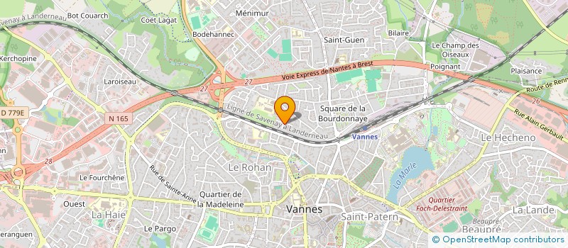 localisation de l'entreprise MONSIEUR ALLAN PRESSARD à VANNES