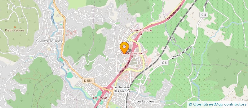 localisation de l'entreprise MONSIEUR ALLAN QUINT  SOLLIES-PONT