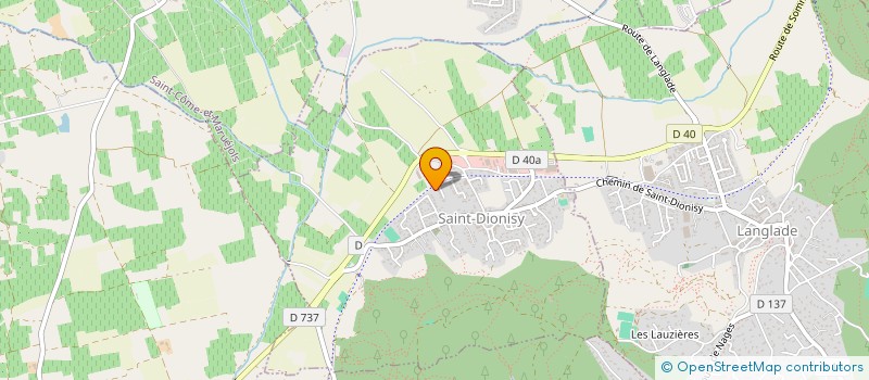 localisation de l'entreprise MONSIEUR ALLAN RAGNI  SAINT-DIONISY