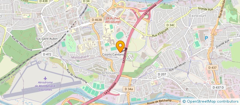 localisation de l'entreprise MONSIEUR ALLAN REBOUT  ABBEVILLERS