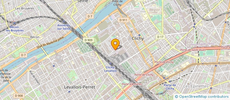 localisation de l'entreprise MONSIEUR ALLAN REVILLON  PANTIN