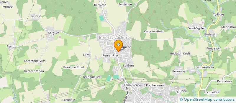 localisation de l'entreprise MONSIEUR ALLAN RICHARD  PLUVIGNER