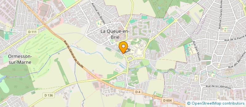 localisation de l'entreprise MONSIEUR ALLAN ROTINI  LA QUEUE-EN-BRIE