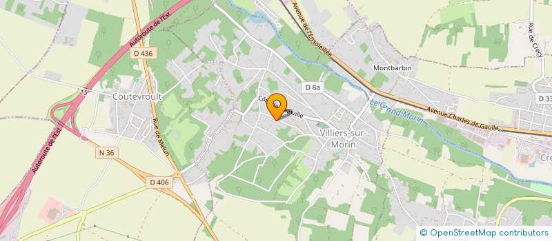 localisation de l'entreprise MONSIEUR ALLAN ROYER  VILLIERS-SUR-MORIN