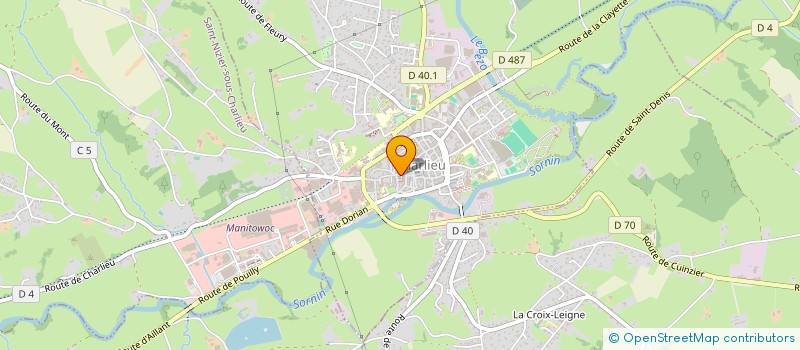 localisation de l'entreprise MONSIEUR ALLAN SERRANO  CHARLIEU