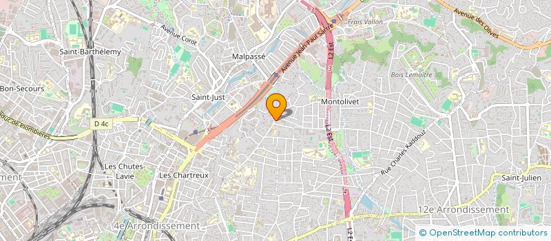 localisation de l'entreprise MONSIEUR ALLAN SFEZ  MARSEILLE