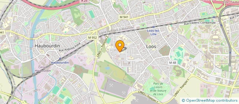 localisation de l'entreprise MONSIEUR ALLAN SIMONIS  LOOS