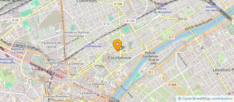 localisation de l'entreprise MONSIEUR ALLAN SOMERS à COURBEVOIE