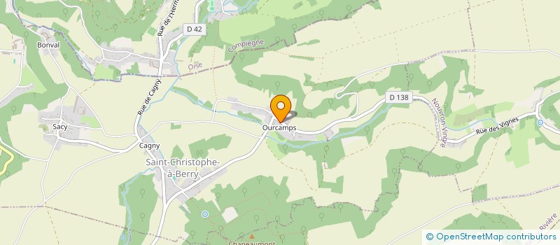 localisation de l'entreprise MONSIEUR ALLAN SWIATEK  SAINT-CHRISTOPHE-A-BERRY