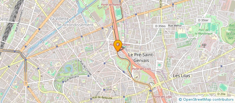 localisation de l'entreprise MONSIEUR ALLAN TAIEB  PARIS