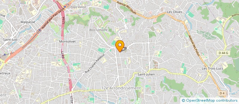 localisation de l'entreprise MONSIEUR ALLAN TBATOU à MARSEILLE