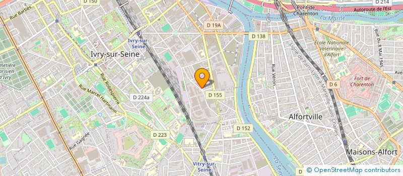 localisation de l'entreprise MONSIEUR ALLAN TERPIN  IVRY-SUR-SEINE