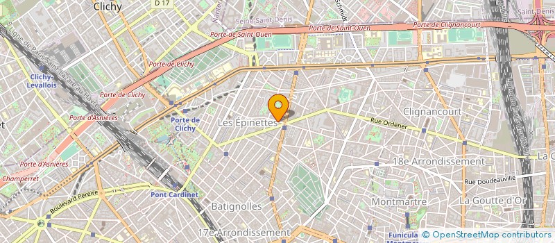 localisation de l'entreprise MONSIEUR ALLAN THIEBAULT  PARIS