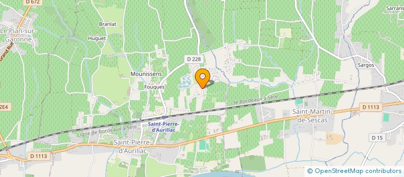 localisation de l'entreprise MONSIEUR ALLAN TOLEDO à SAINT PIERRE D'AURILLAC