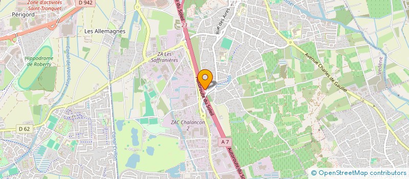 localisation de l'entreprise MONSIEUR ALLAN TOURRETTE  VEDENE