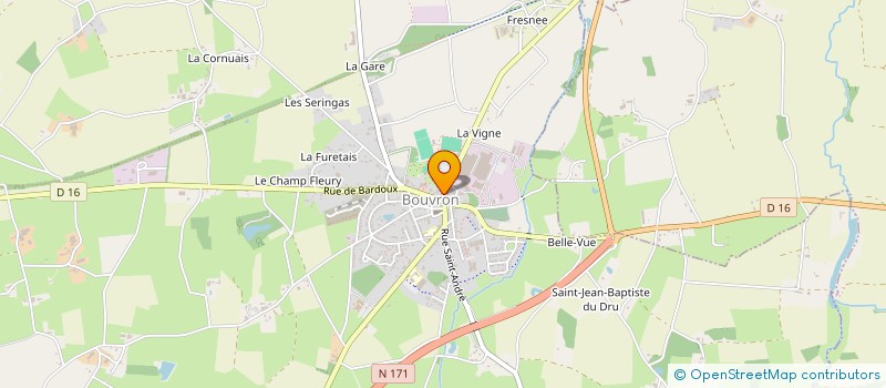 localisation de l'entreprise MONSIEUR ALLAN TRIVIDIC  BOUVRON