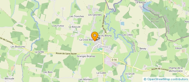 localisation de l'entreprise MONSIEUR ALLAN VANDIONANT à CORMOZ