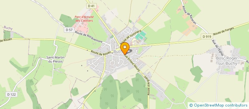 localisation de l'entreprise MONSIEUR ALLAN WEYRIG  BUCHY