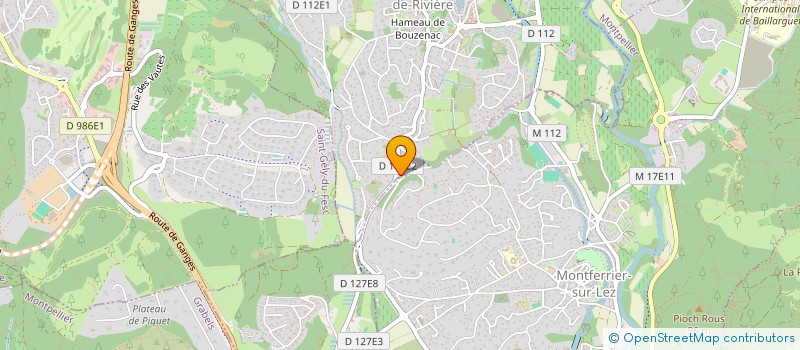 localisation de l'entreprise MONSIEUR ALLAN YALAOUI  SAINT-CLEMENT-DE-RIVIERE