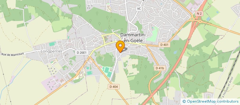 localisation de l'entreprise MONSIEUR ALLAN ZAMPOLI  DAMMARTIN-EN-GOELE