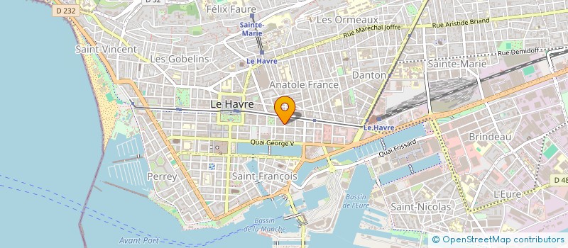 localisation de l'entreprise MONSIEUR ALLANE LESCOP à LE HAVRE