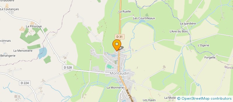 localisation de l'entreprise MONSIEUR ALLANE LEVEQUE  GORRON