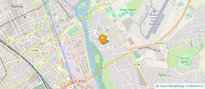 localisation de l'entreprise MONSIEUR ALLANN BASTIEN  BOUXIERES-AUX-CHENES