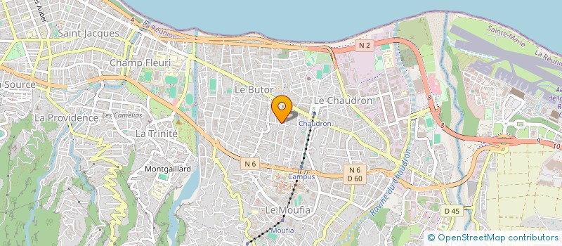 localisation de l'entreprise MONSIEUR ALLAOU ROVERTO VALDO RAHELIARISOA à SAINT-DENIS