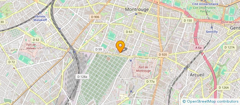 localisation de l'entreprise MONSIEUR ALLAOUA AIT ABDELMALEK à MONTROUGE
