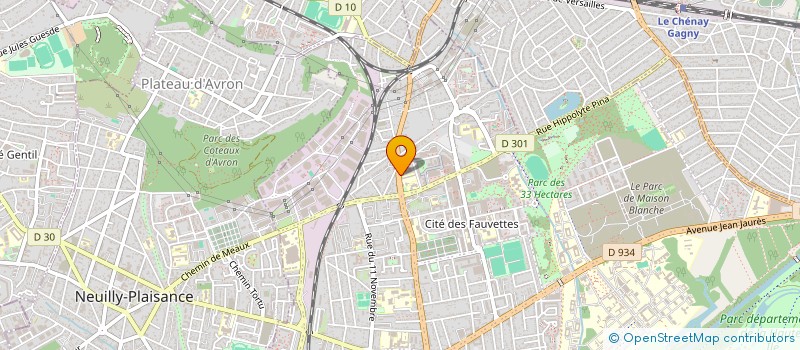 localisation de l'entreprise MONSIEUR ALLAOUA AOURTILANE à NEUILLY-SUR-MARNE