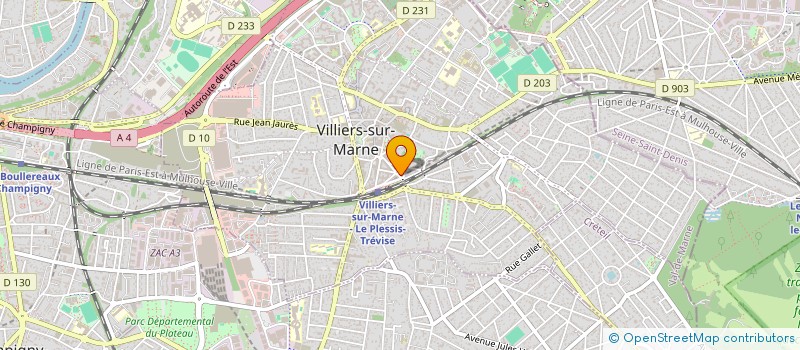 localisation de l'entreprise MONSIEUR ALLAOUA BELKACEMI  VILLIERS-SUR-MARNE