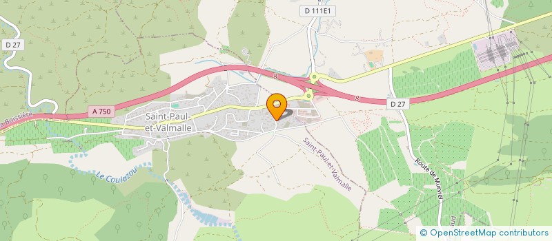 localisation de l'entreprise MONSIEUR ALLAOUA KHENOUN  SAINT-PAUL-ET-VALMALLE