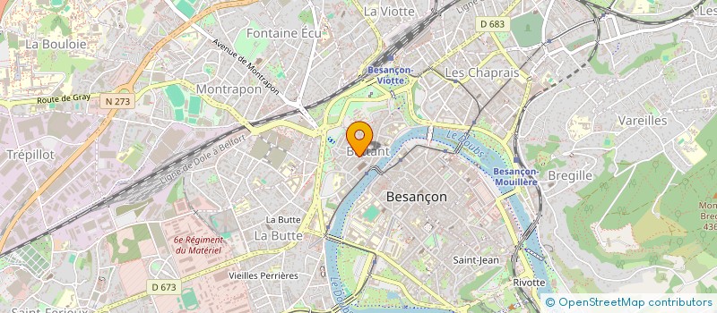 localisation de l'entreprise MONSIEUR ALLAOUA NEDJAH  BESANCON
