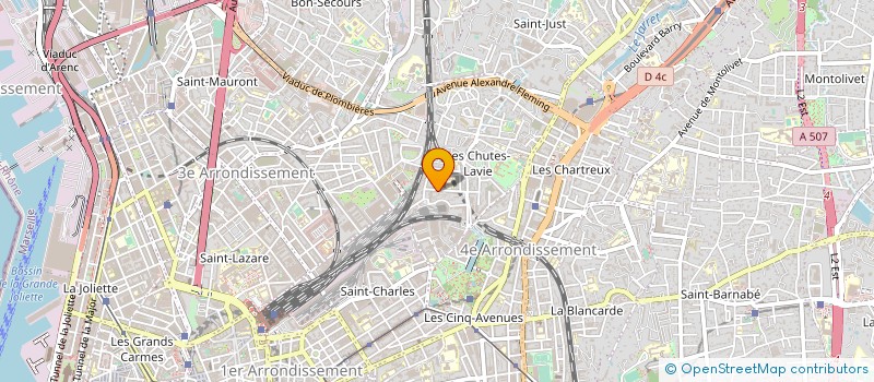 localisation de l'entreprise MONSIEUR ALLAOUI AHMED à MARSEILLE