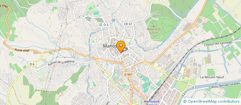 localisation de l'entreprise MONSIEUR ALLAOUI SELEMANE à MANOSQUE