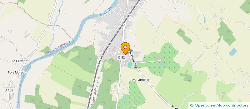 localisation de l'entreprise MONSIEUR ALLARD ARNAUD  MORANNES SUR SARTHE-DAUMERAY