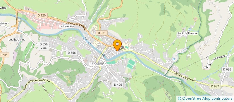 localisation de l'entreprise MONSIEUR ALLE ACHIEPO  ESPALION