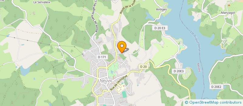 localisation de l'entreprise MONSIEUR ALLE REINDERS  NEUVIC