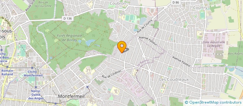 localisation de l'entreprise MONSIEUR ALLEL LARBI à MONTFERMEIL