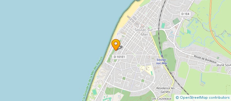 localisation de l'entreprise MONSIEUR ALLEN VALAHU  SOULAC-SUR-MER