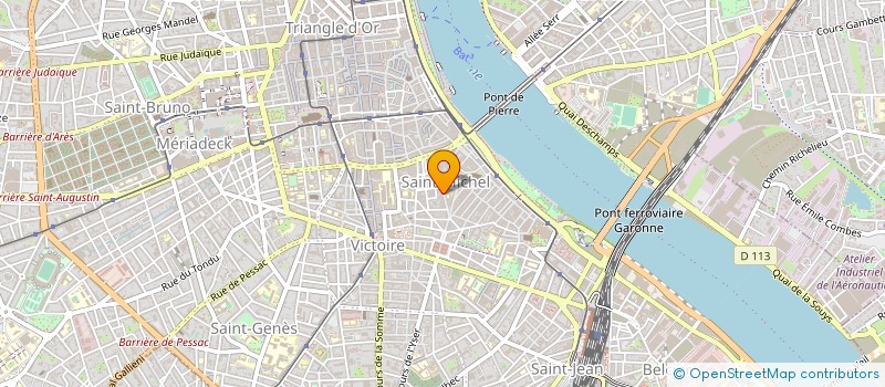 localisation de l'entreprise MONSIEUR ALLIAUME MARTIN à BORDEAUX