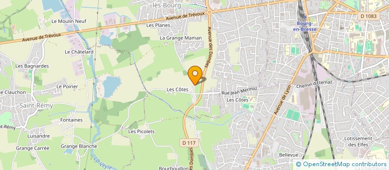 localisation de l'entreprise MONSIEUR ALLISON LEMIERE à SAINT-DENIS-LES-BOURG