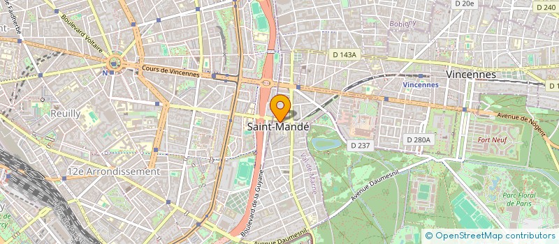 localisation de l'entreprise MONSIEUR ALLON TAIEB à SAINT-MANDE
